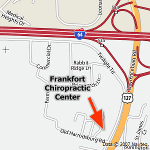 Frankfort Chiropractic Center Search Map